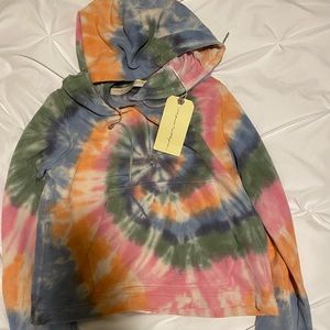 Raquel allegra tie die hoodie